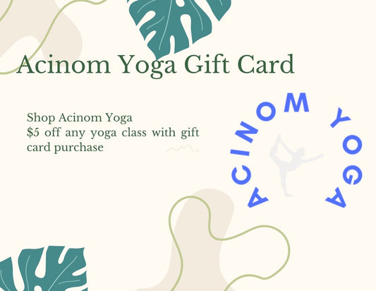 Acinom Yoga Gift Card